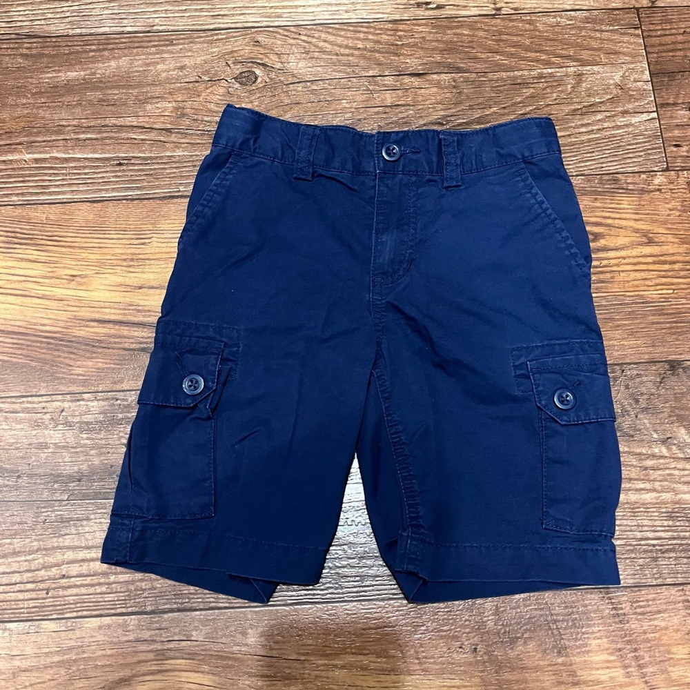 LIKE NEW POLO NAVY CHINO SHORTS - 5